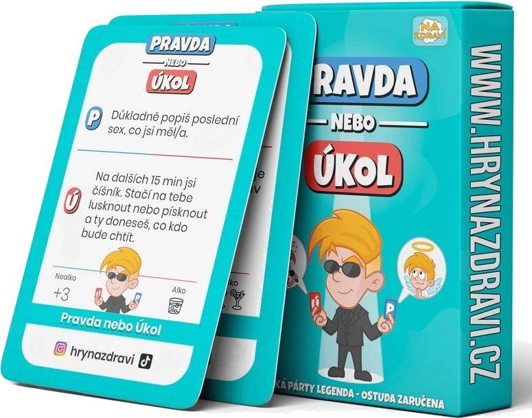 Pravda nebo Úkol - Karetní párty hra