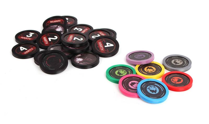 Nemesis - Kryty na žetony vetřelců (varianty i pro rozšíření / Lockdown) Varianta: Rozšíření Psychonauti Kryty / Shield