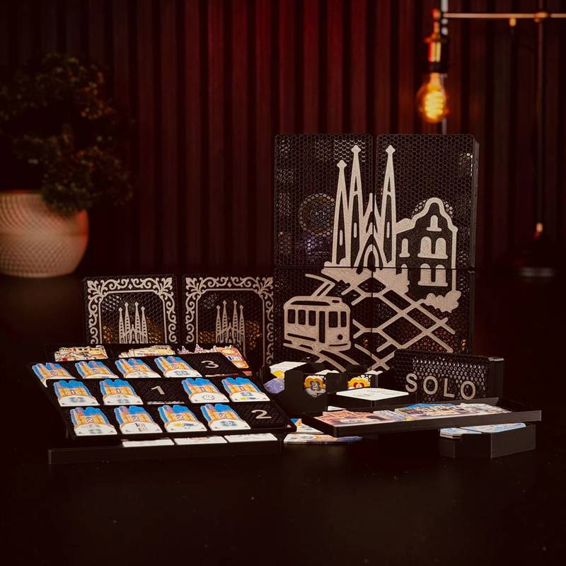 Barcelona - INSERT do hry Varianta: Černá