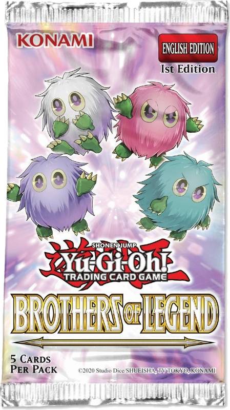 Yu-Gi-Oh Brothers of Legend booster