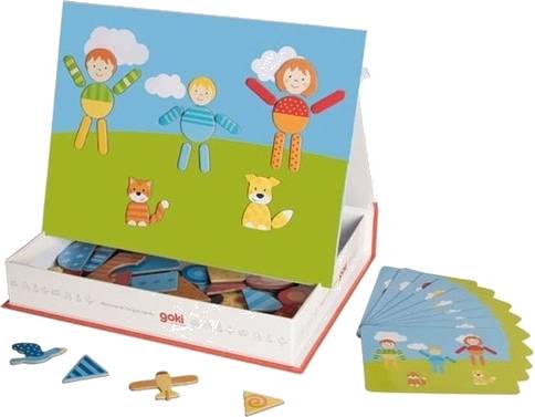 Magnetická hra Barevný svět