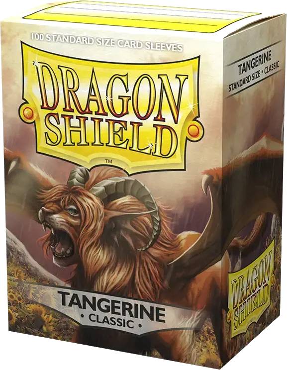 Dragon Shield 100ks - Tangerine