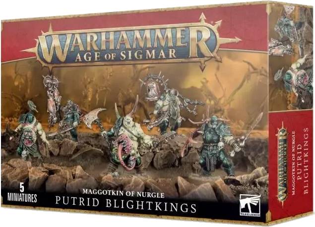 Nurgle Rotbringers: Putrid Blightkings