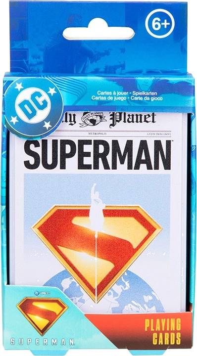Superman Hrací karty (plechový box)