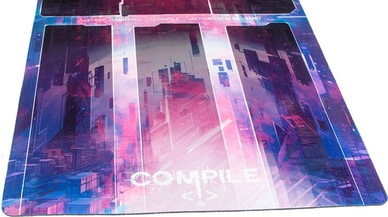 Compile Playmat - herní podložka Kód