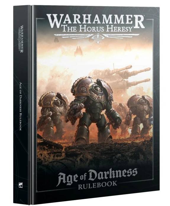 Warhammer The Horus Heresy - Age of Darkness Rulebook 2025 - kniha