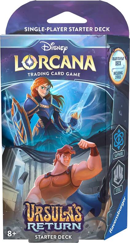 Disney Lorcana TCG: Ursula's Return - Starter Deck Sapphire/Steel