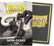 Dragon Shield standardní obaly: Matte Non-glare Clear v.2 (100 ks)