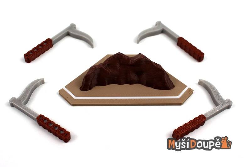 3D žetony Duna: Impérium - Povstání - Štítový val a háky