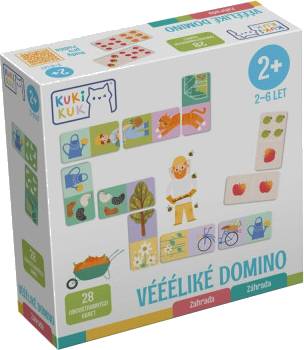 KukiKuk Véééliké domino Zahrada