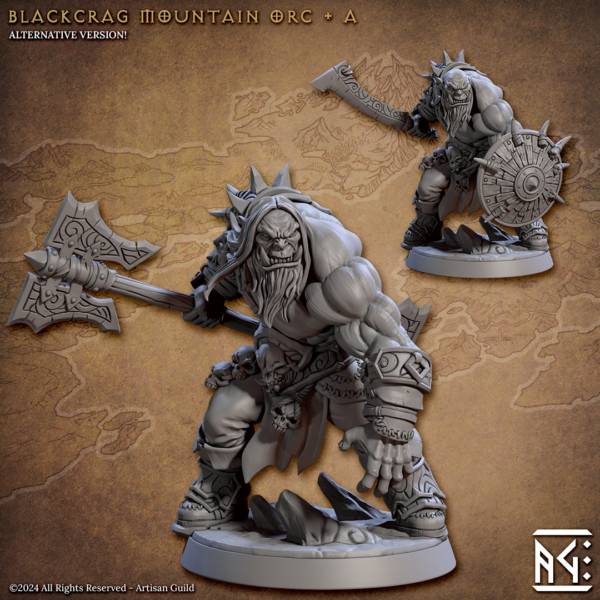 Orc - Blackrog Mountain Orc A Blackrog Orc