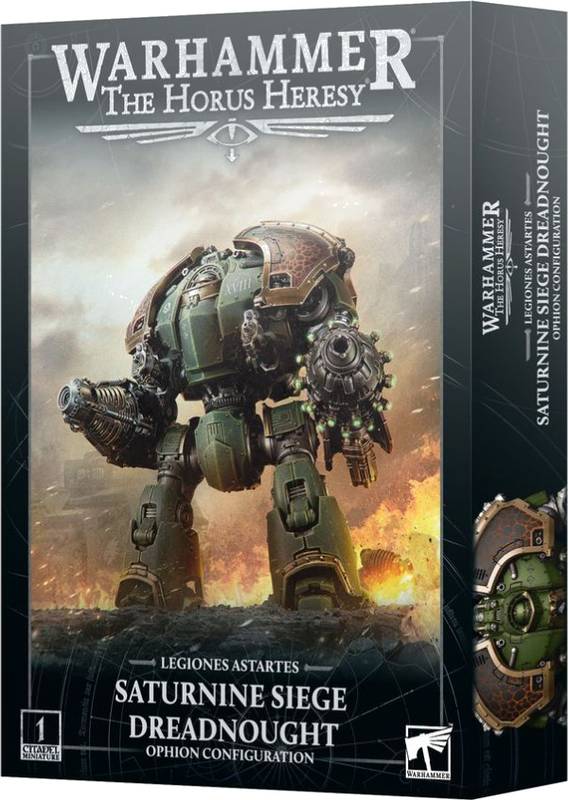 Warhammer The Horus Heresy - Legiones Astartes: Saturnine Siege Dreadnought - Ophion Configuration