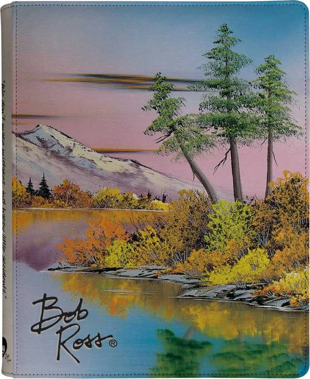 Album na karty Ultra PRO - Bob Ross: Mighty Mountain lake 9-Pocket PRO-Binder (360 karet)