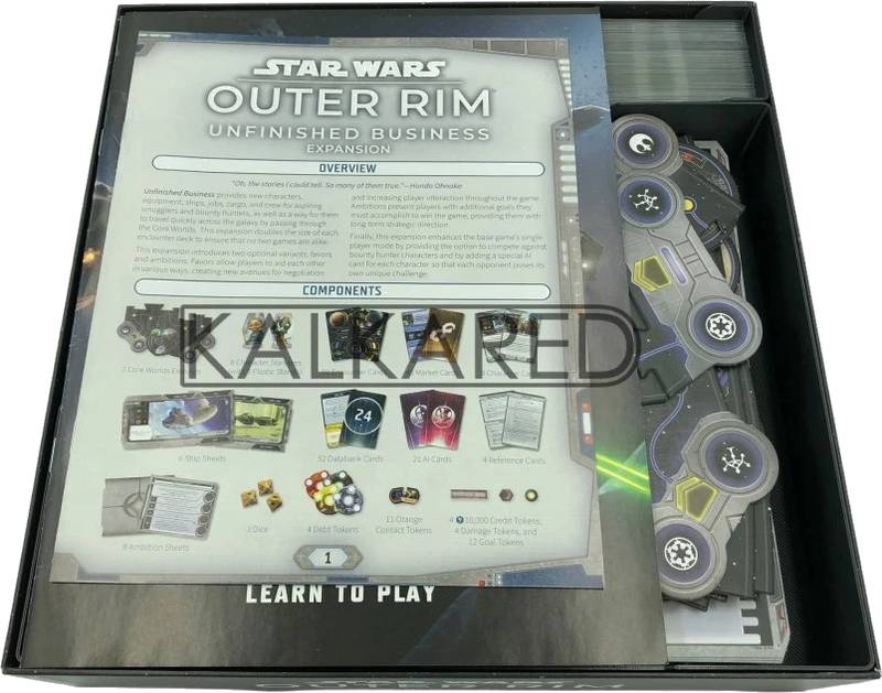 Insert pro Star Wars: Outer Rim (989) NENÍ HRA! Insert: Star Wars: Vnější okraj