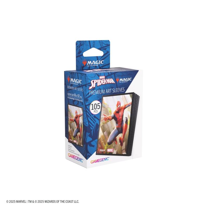 MTG Marvels Spider-Man Premium Art Sleeves - Spide-Man