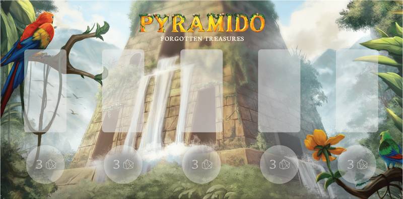 Pyramido Forgotten Treasures Playmat
