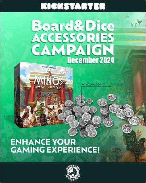 Minos: Dawn of Fate - Metal Coins