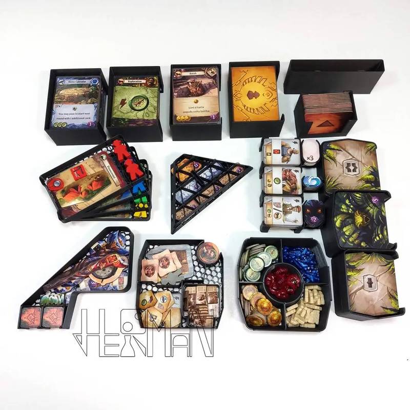 Arnak + Velitelé expedic + Po stopách expedice (INS14V2) NENÍ HRA! Insert: Lost Ruins of Arnak + Expedition Leaders + The Missing Expedition