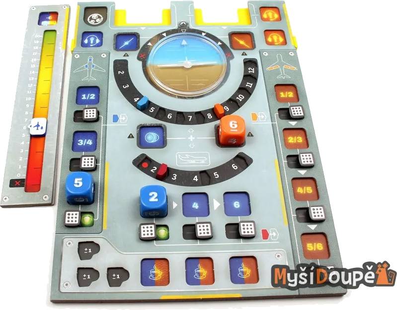 Sky Team - Tlačítka a držák