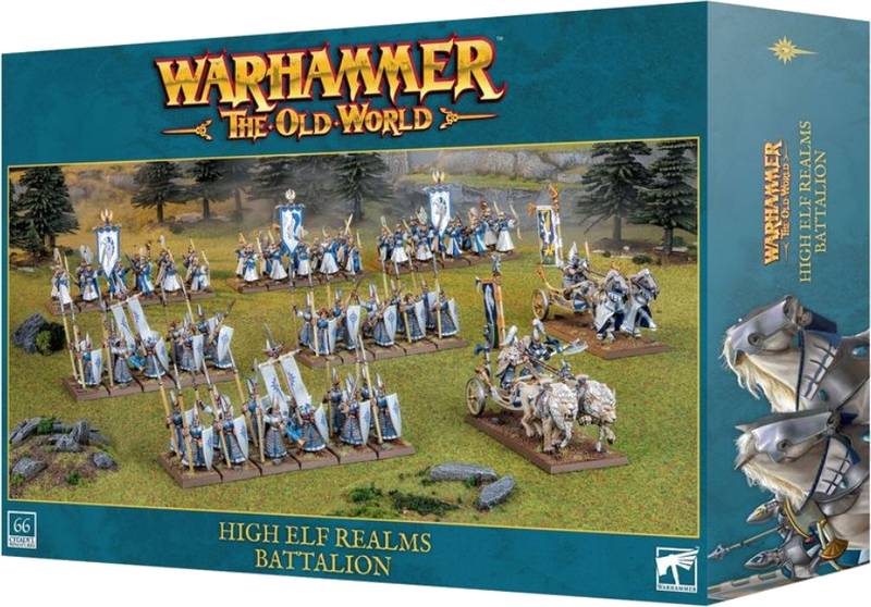 Warhammer The Old World - High Elf Realms - Battalion