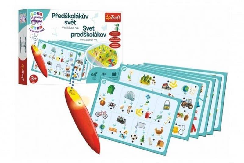 Malý objevitel Předškolákův svět + kouzelná tužka