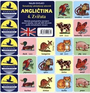 Najdi dvojici - 4. Zvířata