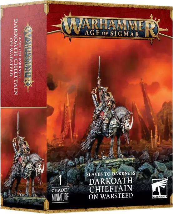 Warhammer Age of Sigmar - Slaves to Darkness: Darkoath Chieftain on Warsteed