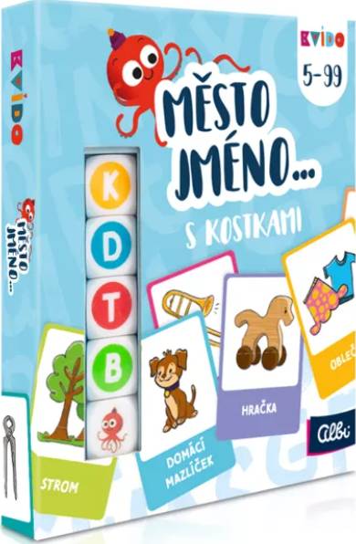 Město, jméno s kostkami - Kvído
