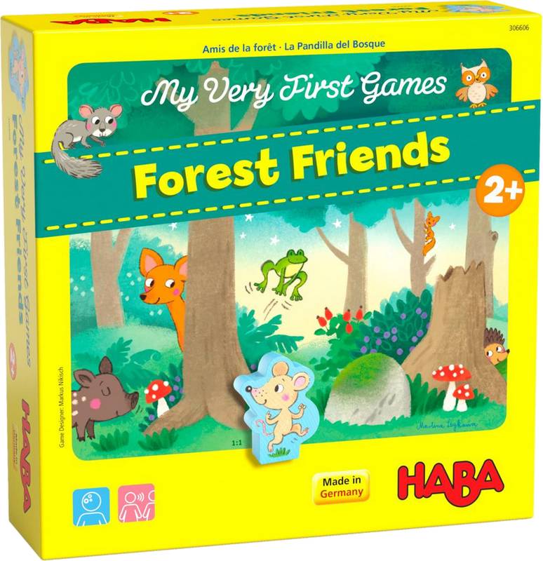 Moje první hry - Lesní kamarádi - Forest Friends