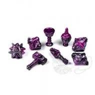 PolyHero Cleric Dice Set: Vile Violet (8)