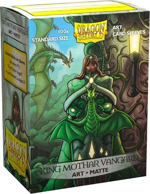100ks Dragon Shield Obalů - Matte King Mothar Vangard