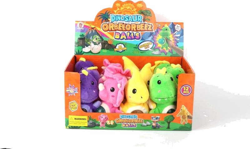 Žertovinka - mačkací dinosaurus 15 cm