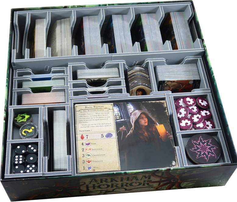 Foamcore pořadač pro Arkham Horror 3. edice