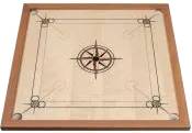 Carrom Standard (černo-červená hvězda)