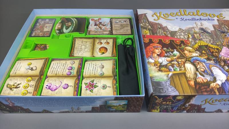 Kvedlalové z Kvedlinburku + Kořenářky + Alchimici - Insert (černý, 0027) NENÍ HRA! Insert: The Quacks of Quedlinburg + The Herb Witches + The Alchemists