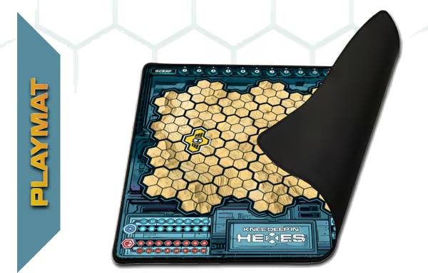 Knee Deep in Hexes: Desert playmat