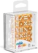 Dice Set Marble Orange - D6 12mm (36x)