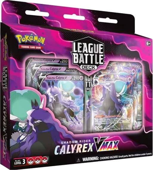 Pokémon TCG: Rider Calyrex VMAX League Battle Deck Barva: Fialová