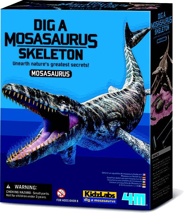 4m kostra - mosasaurus