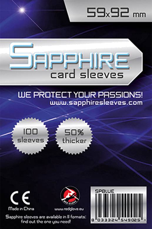 Obaly na karty 59 x 92 mm Sapphire