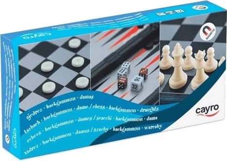 Šachy Dáma Vrhcáby magnetické