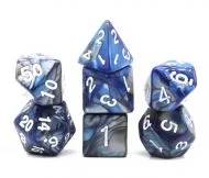 Dice Set Racing Blue (7)