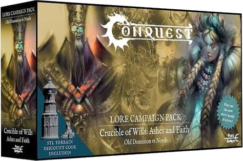 Conquest: Lore Campaign Pack - Crucible of Wills: Ashes and Faith