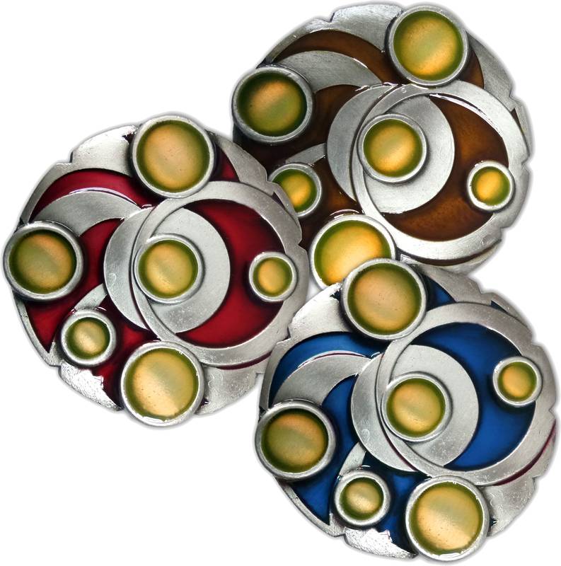 Sada kovových klíčů pro Keyforge