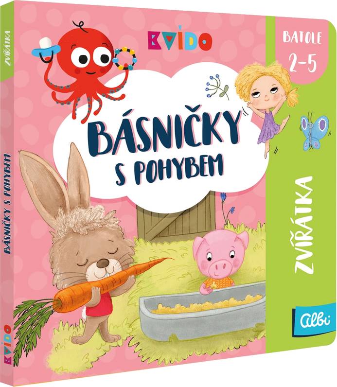 Básničky s pohybem - Zvířátka - Kvído