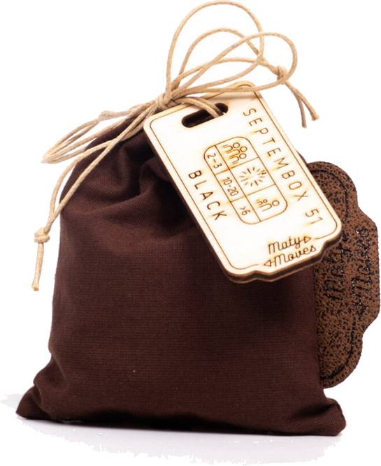 SEPTEMBOX 51 - Black - látkový pytlík