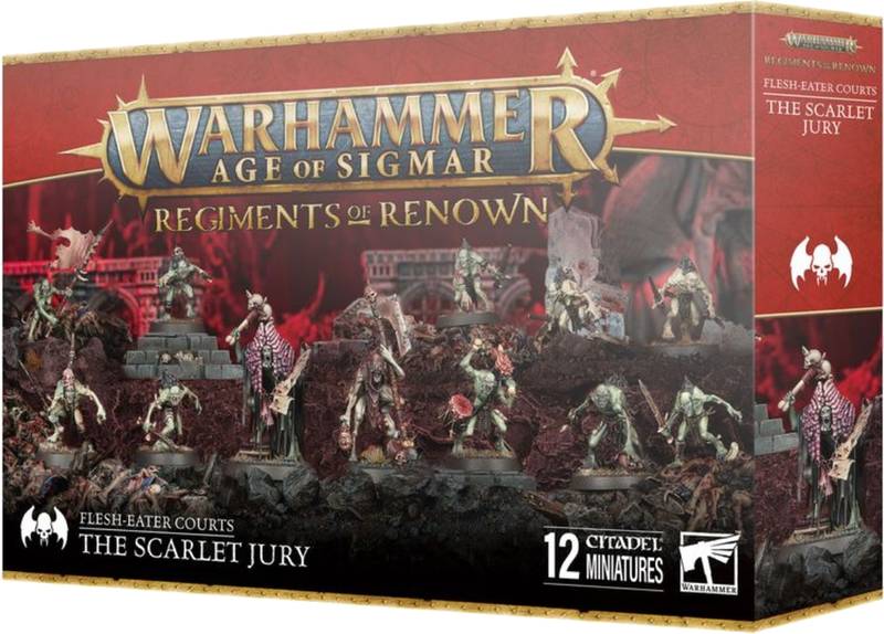Warhammer Age of Sigmar - Flesh-eater Courts:The Scarlet Jury