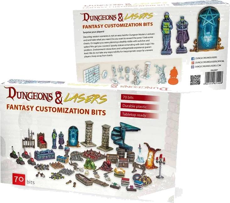 Dungeons & Lasers: Fantasy Customization Bits
