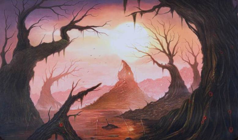 Kraken Wargames Playmat - Swamp (61x35)