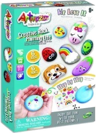 Malování na kameny Creativ rock - malá sada